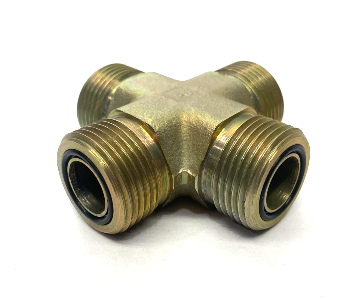 Parker 12 KLO-S Seal-Lok O-Ring Face Seal Union Tee Tube Fitting 3/4" - Maverick Industrial Sales