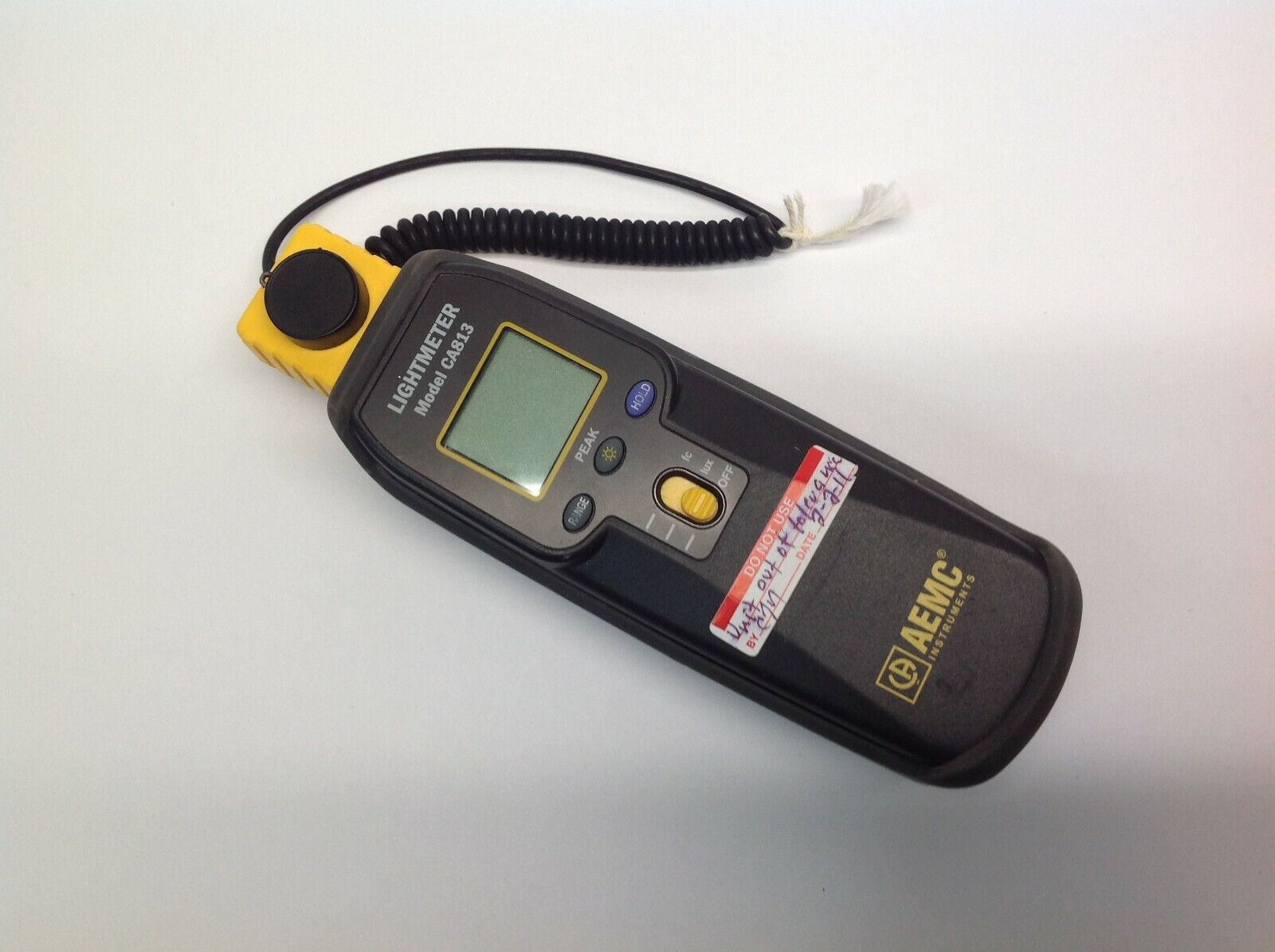 AEMC Instruments CA813 Lightmeter - For parts or not working - Maverick Industrial Sales