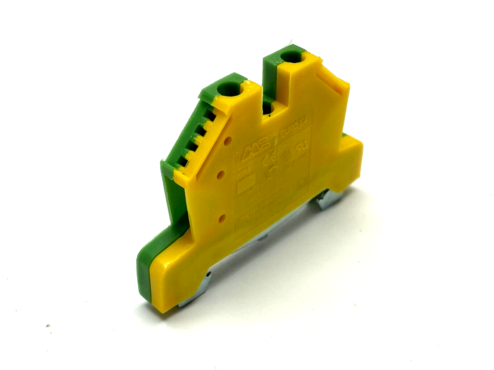 Morsettitalia 43454 Earth Terminal Block EURO E4 LOT OF 6 - Maverick Industrial Sales
