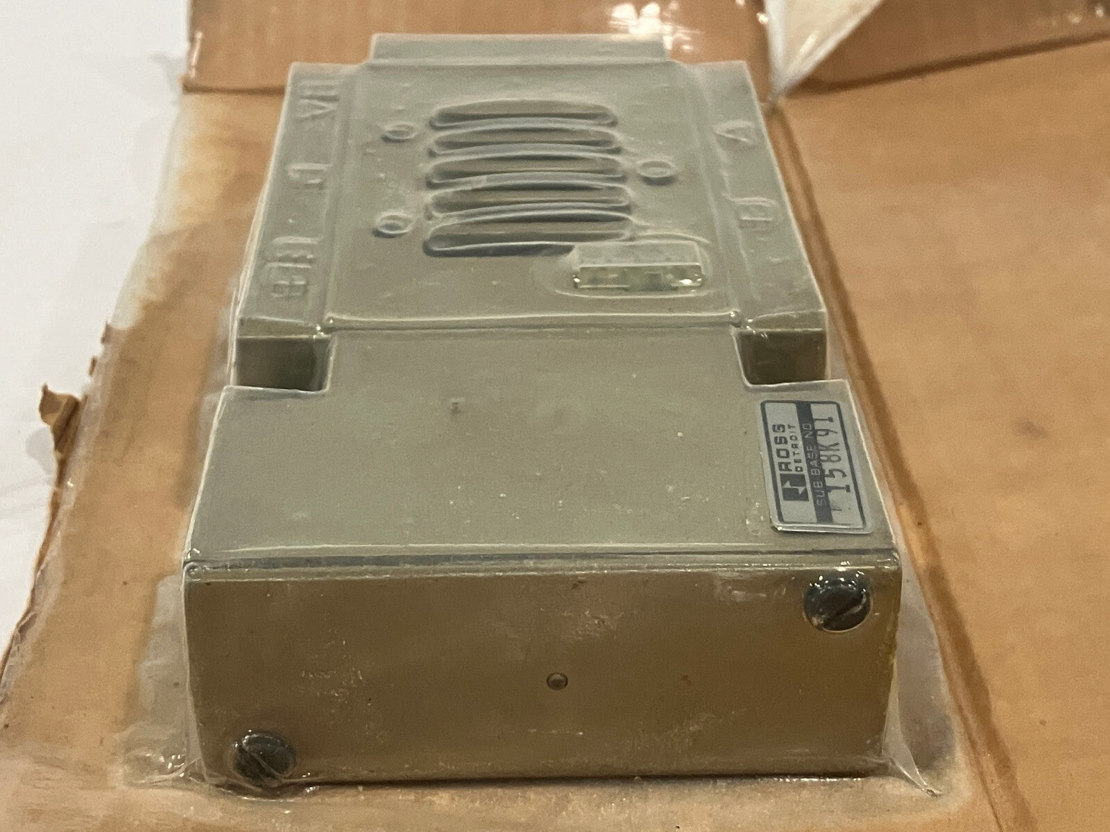 Ross 158K91 Manifold Sub-Base - Maverick Industrial Sales