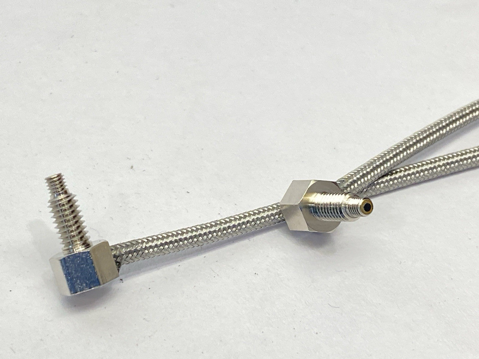 Keyence FU-77TG Thrubeam Type Fiber Unit M4 Right Angle 1m Length - Maverick Industrial Sales
