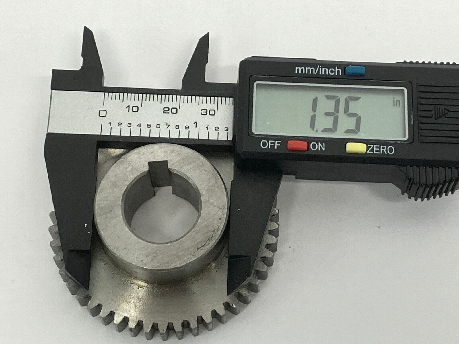Gear 46 Tooth 2.35" OD, .75" Bore, .08" Overall Width, Steel - Maverick Industrial Sales