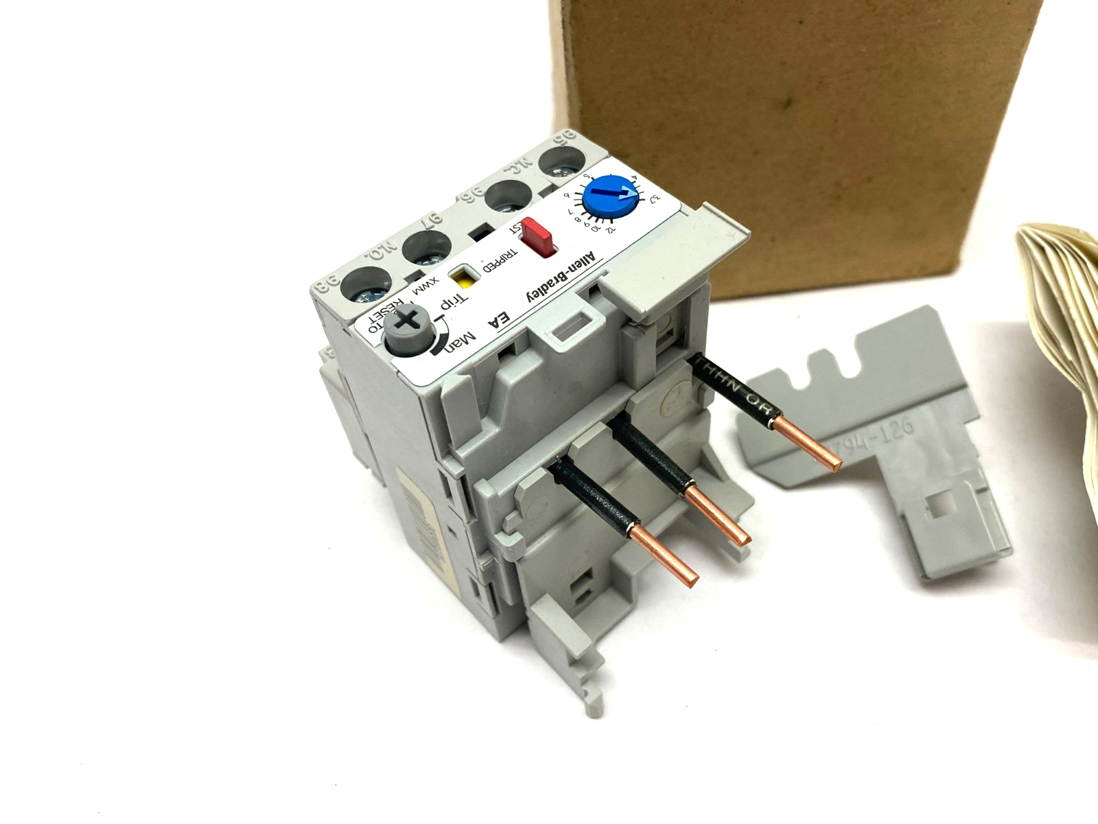 193-EA1FB | Allen Bradley Ser. B Overload Relay 3.7-12A, Solid-State, Class 10 - New – Open box - Maverick Industrial Sales