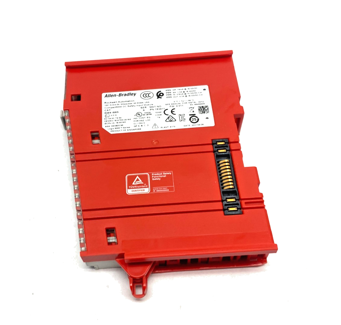 Allen Bradley 5069-IB8S Ser. A Compact 5000 Digital 8-Point Safety Input Module - Maverick Industrial Sales