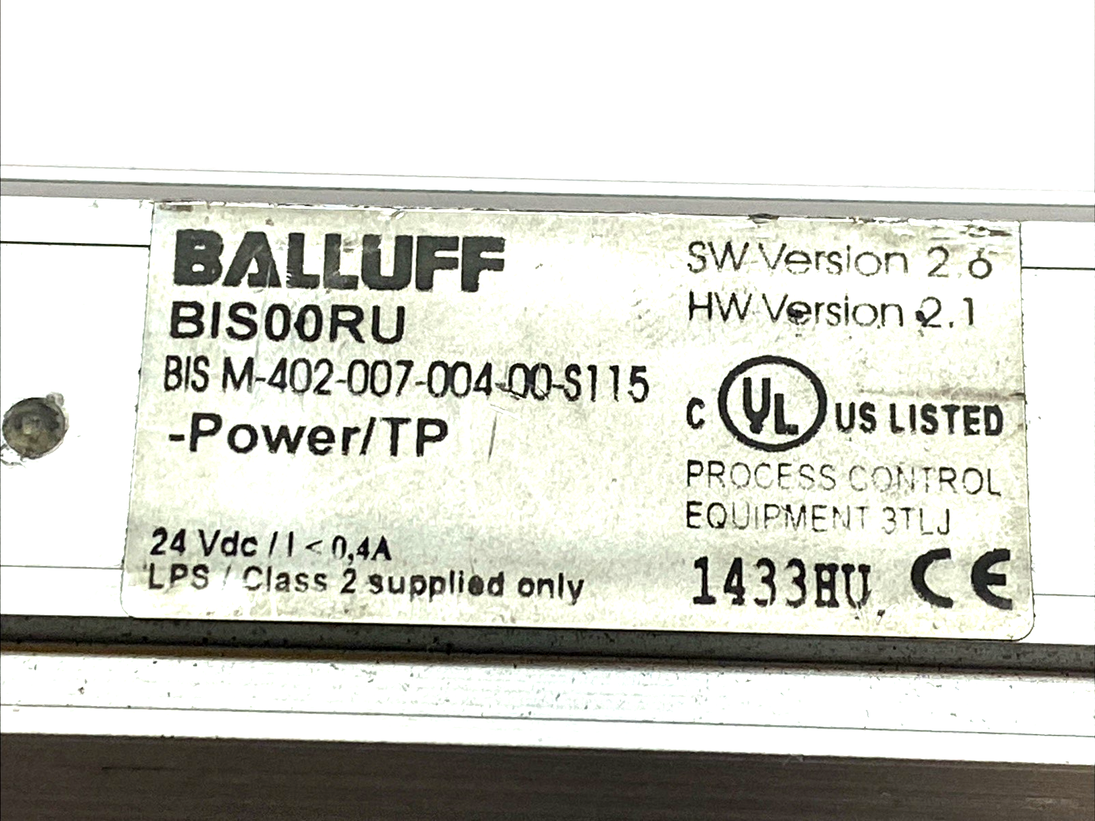 Balluff BIS M-402-007-004-00-S115 HF RFID Read/Write Head 13.56MHz BIS00RU - Maverick Industrial Sales