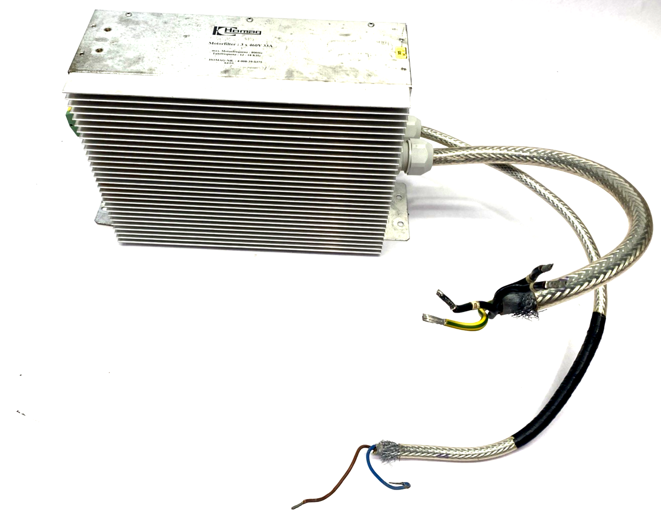 Homag 4-008-39-0375 Motorfilter 3x460V 33A - Maverick Industrial Sales