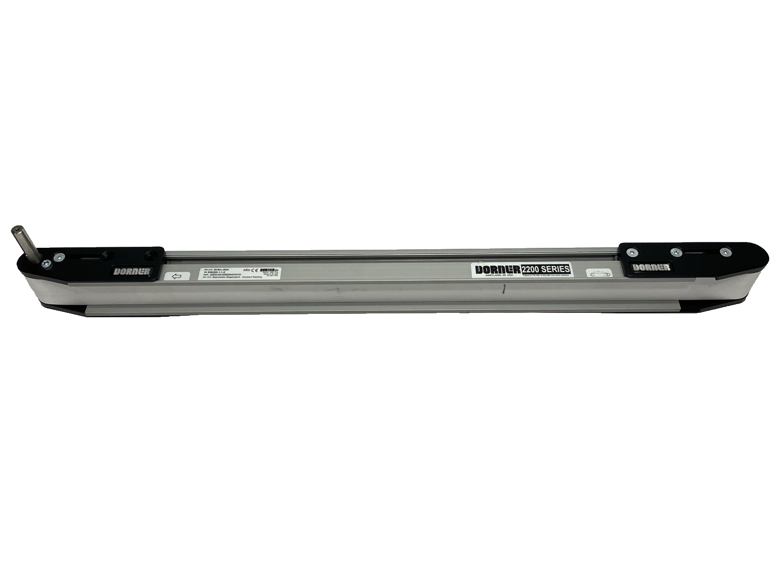 Dorner 22EDU02-025020A010101 Flat Belt Conveyor 30" Overall Length - Maverick Industrial Sales