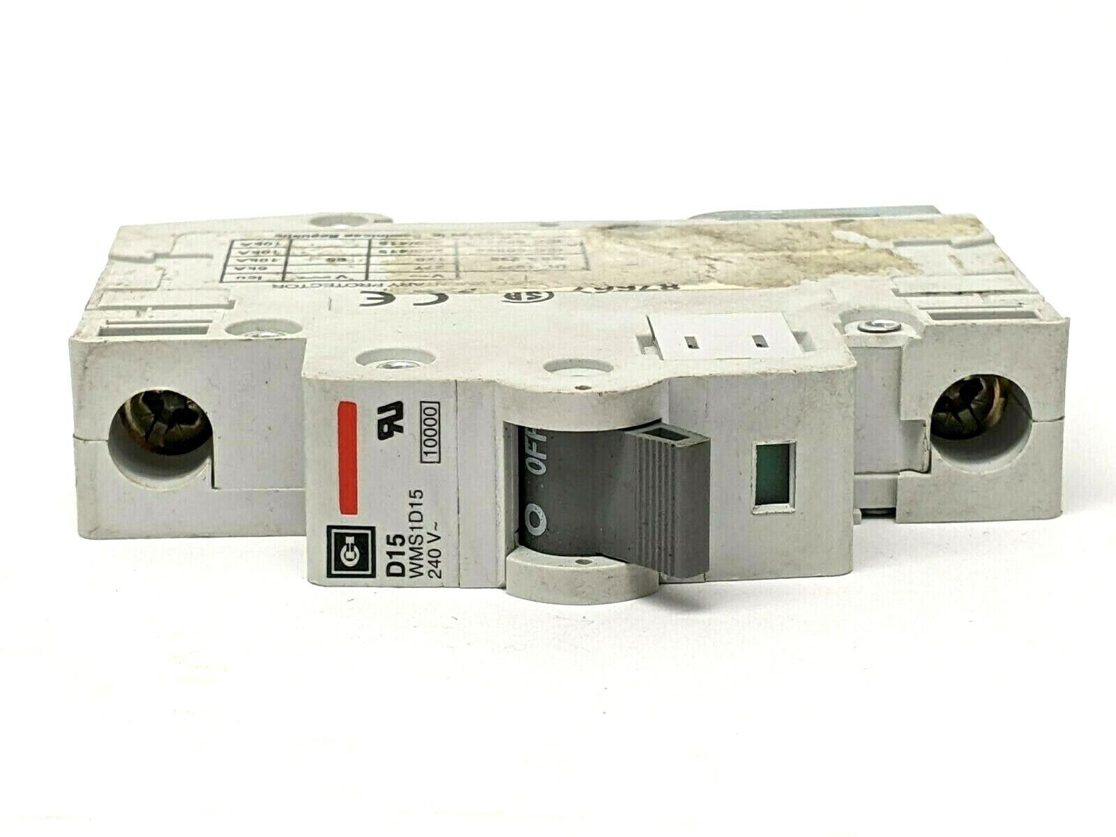 Cutler Hammer WMS1D15 Miniature Circuit Breaker 15A - Maverick Industrial Sales
