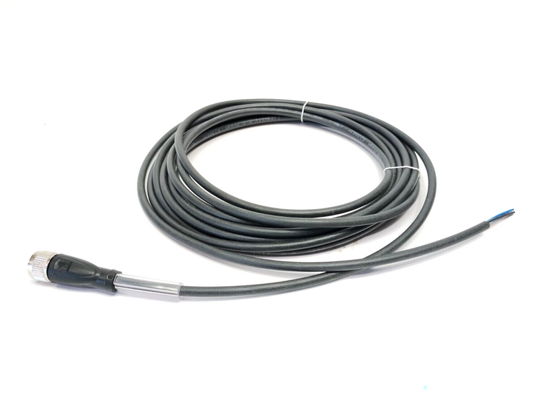 Pepper+Fuchs V15-G-BK5M-PUR-U Female Cordset M12 5-Pin To Leads 5m 239998-0042 - Maverick Industrial Sales