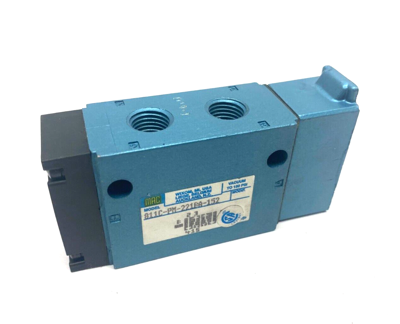 MAC Valves 811C-PM-221BA-152 Solenoid Valve - Maverick Industrial Sales