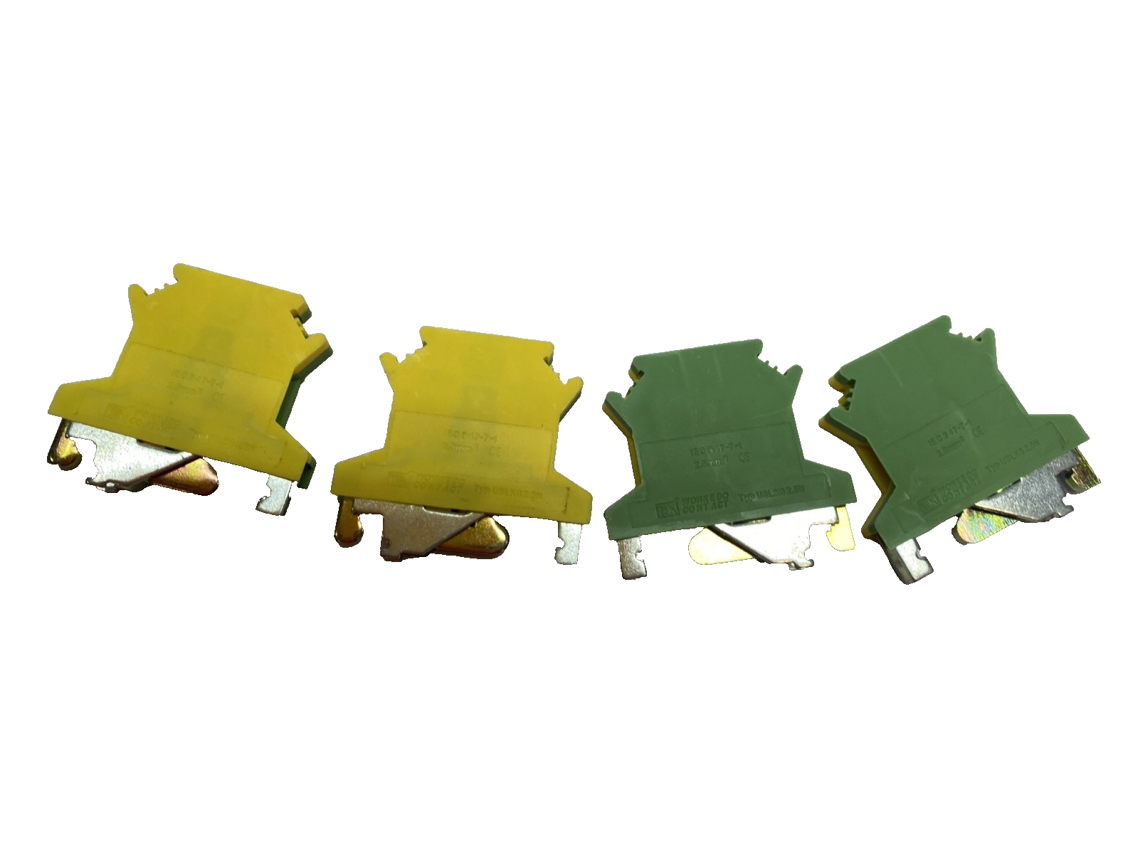 Wonkedo Contact USLKG2.5N Terminal Block Pin LOT OF 4 - Maverick Industrial Sales