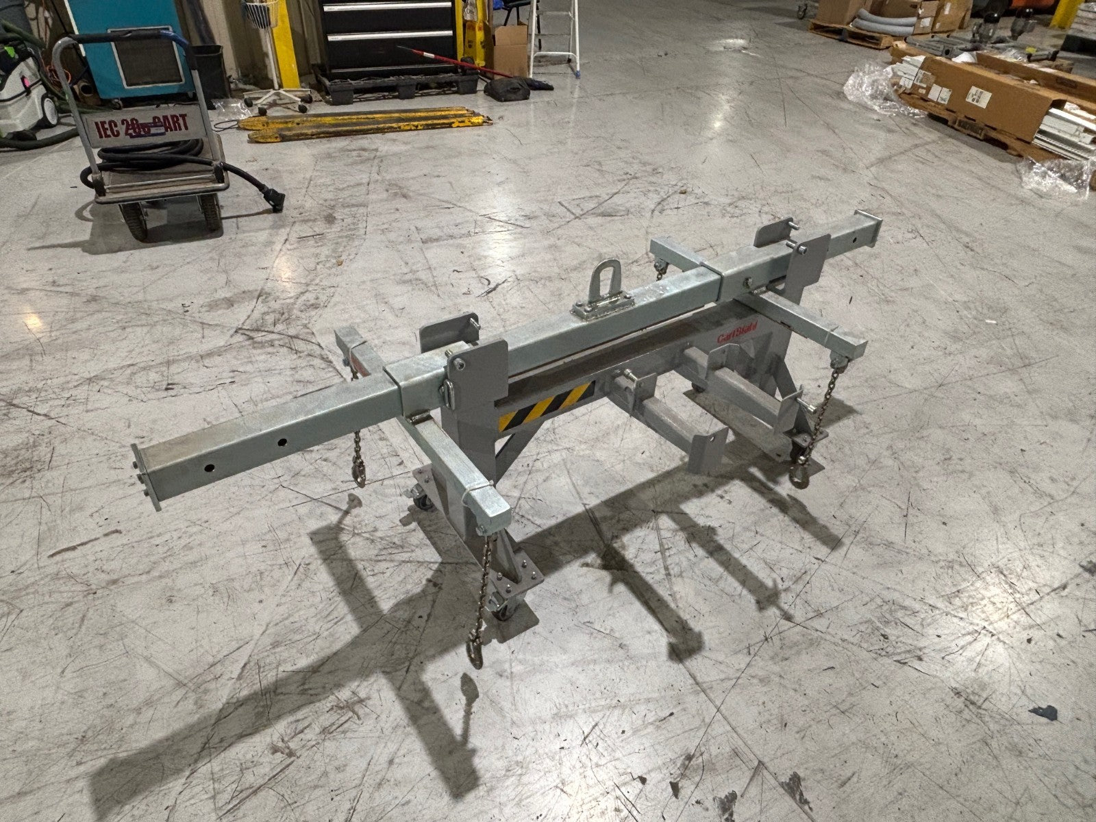 Rigging Adjustable Spreader Bar | Carl Stahl 8702S34 800Kg Adjustable Lifting Spreader Bar and Storage Cradle - Used - Maverick Industrial Sales