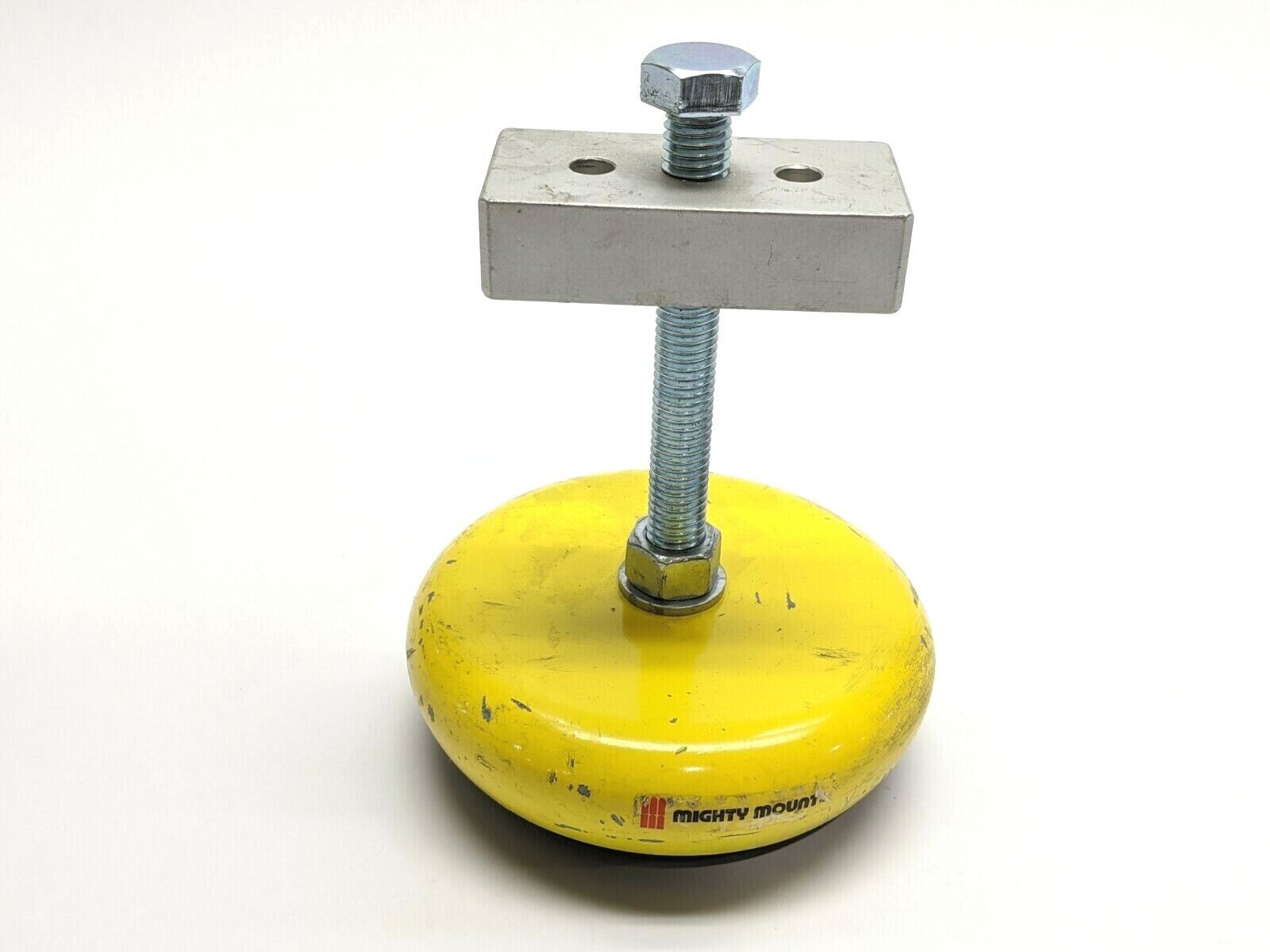 Mighty Mount 4-1/2” Base Mount, 4-1/2” Bolt L, 1-1/2” Base H, 6” OAL Leveller - Used - Maverick Industrial Sales