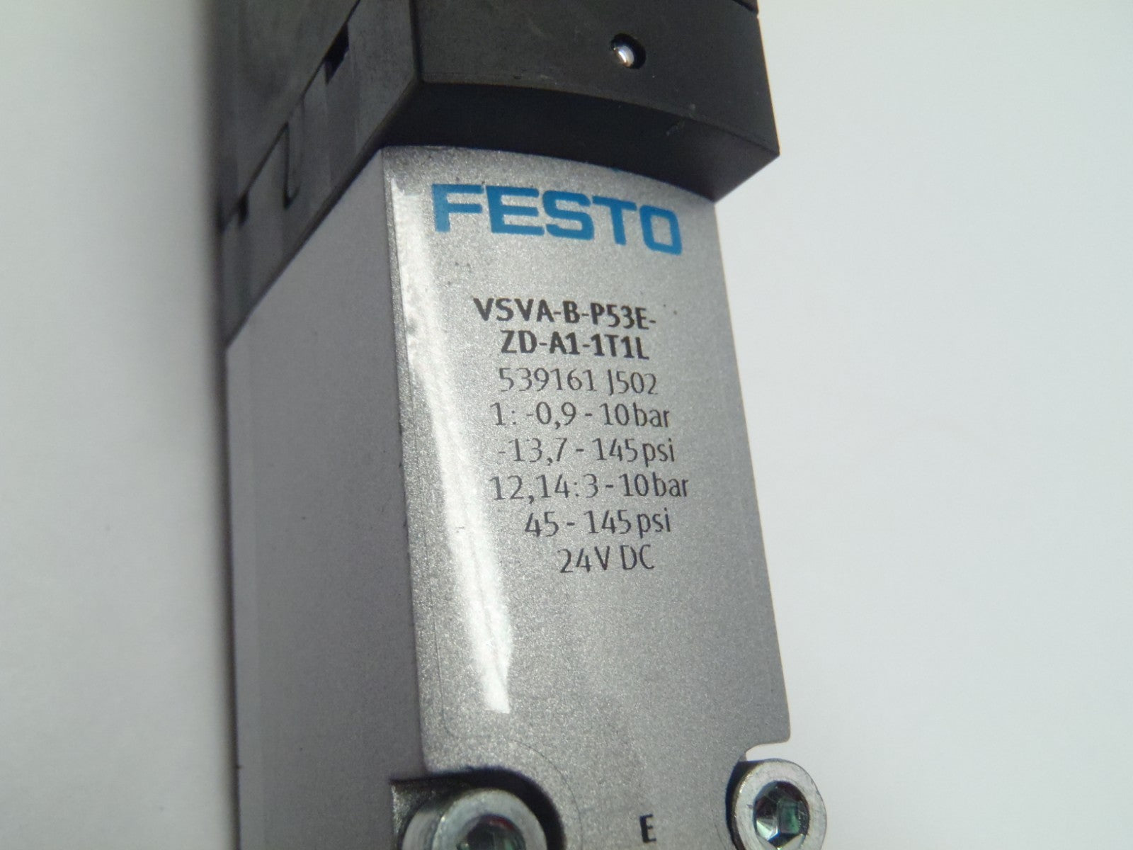 Festo VSVA-B-P53E-ZD-A1-1T1L Pneumatic Solenoid Valve 24VDC 539161 - Maverick Industrial Sales