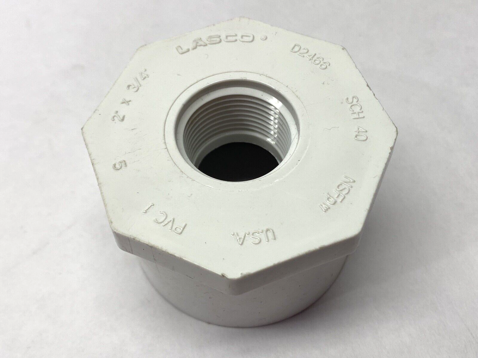 Lasco 438‐248 Reducing Bushing 2" x 3/4" SCH 40 Spigot x FNPT - Maverick Industrial Sales