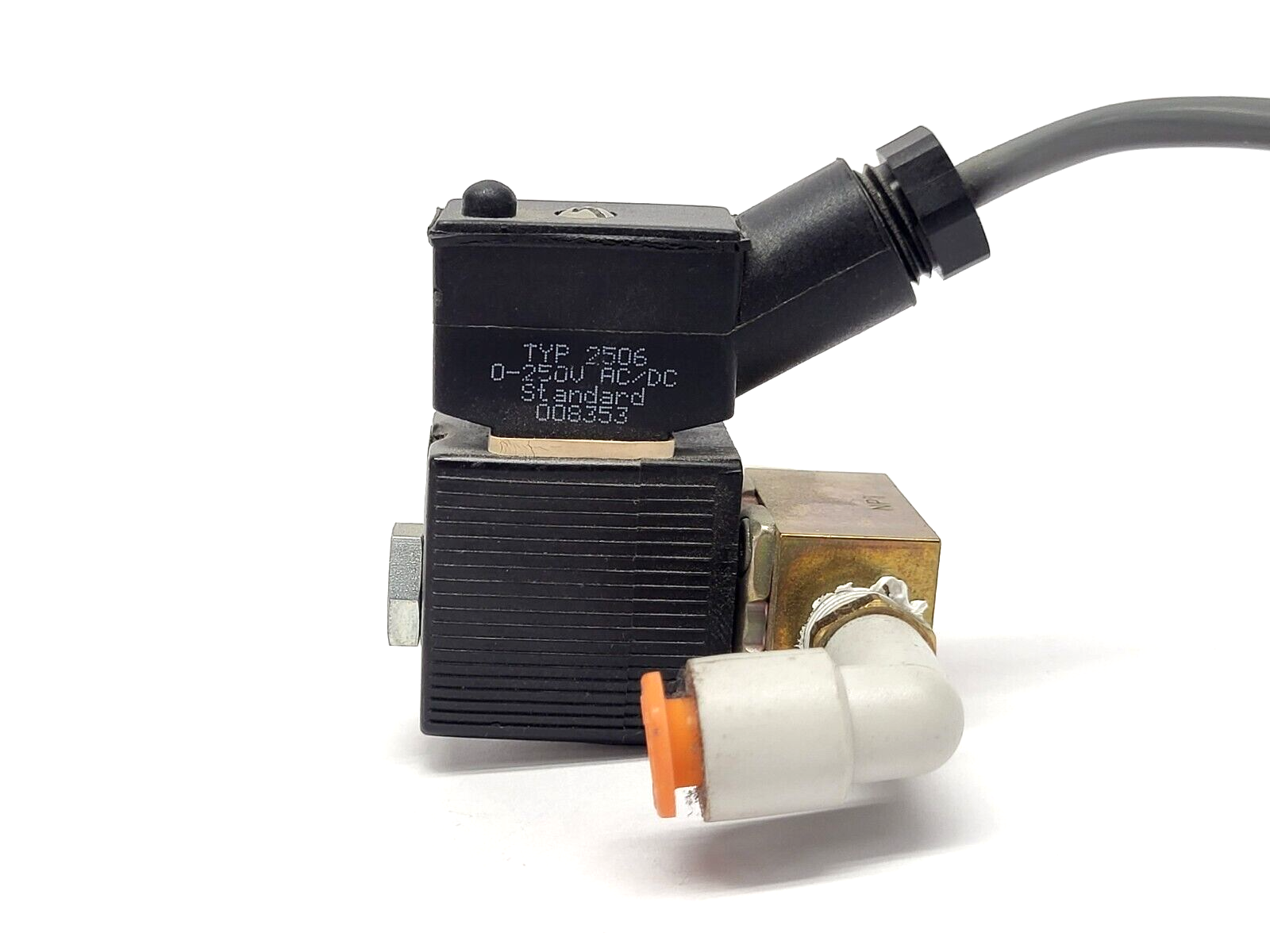 Burkert US08348 Solenoid Valve 24VDC 4W - Maverick Industrial Sales