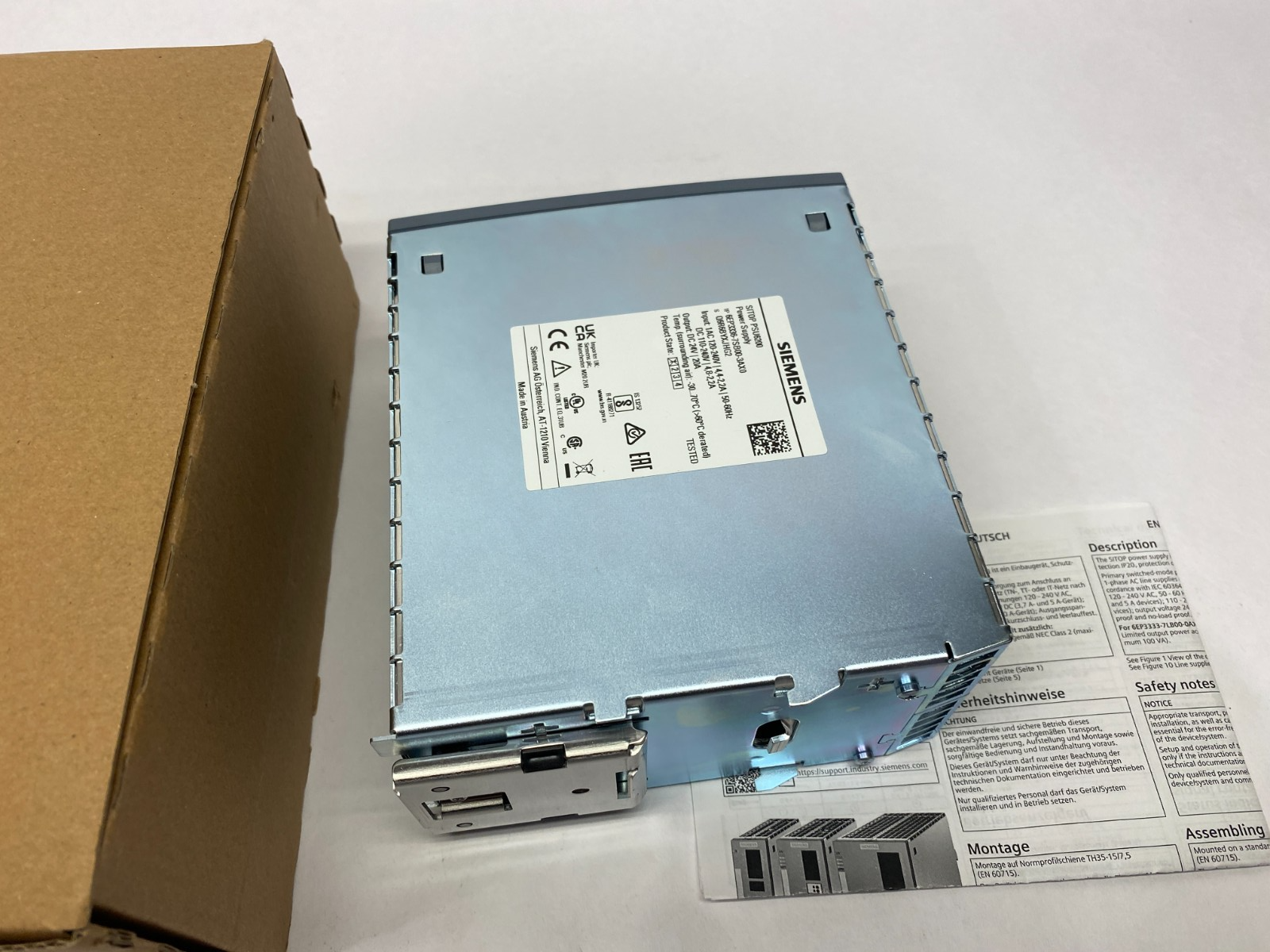 Siemens 6EP3336-7SB00-3AX0 SITOP PSU6200 Power Supply Module - Maverick Industrial Sales