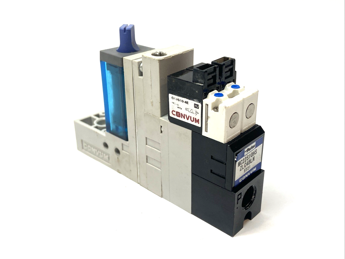 Parker Convum MC22S10HSZLC4BLN Vacuum Generator Valve - Maverick Industrial Sales
