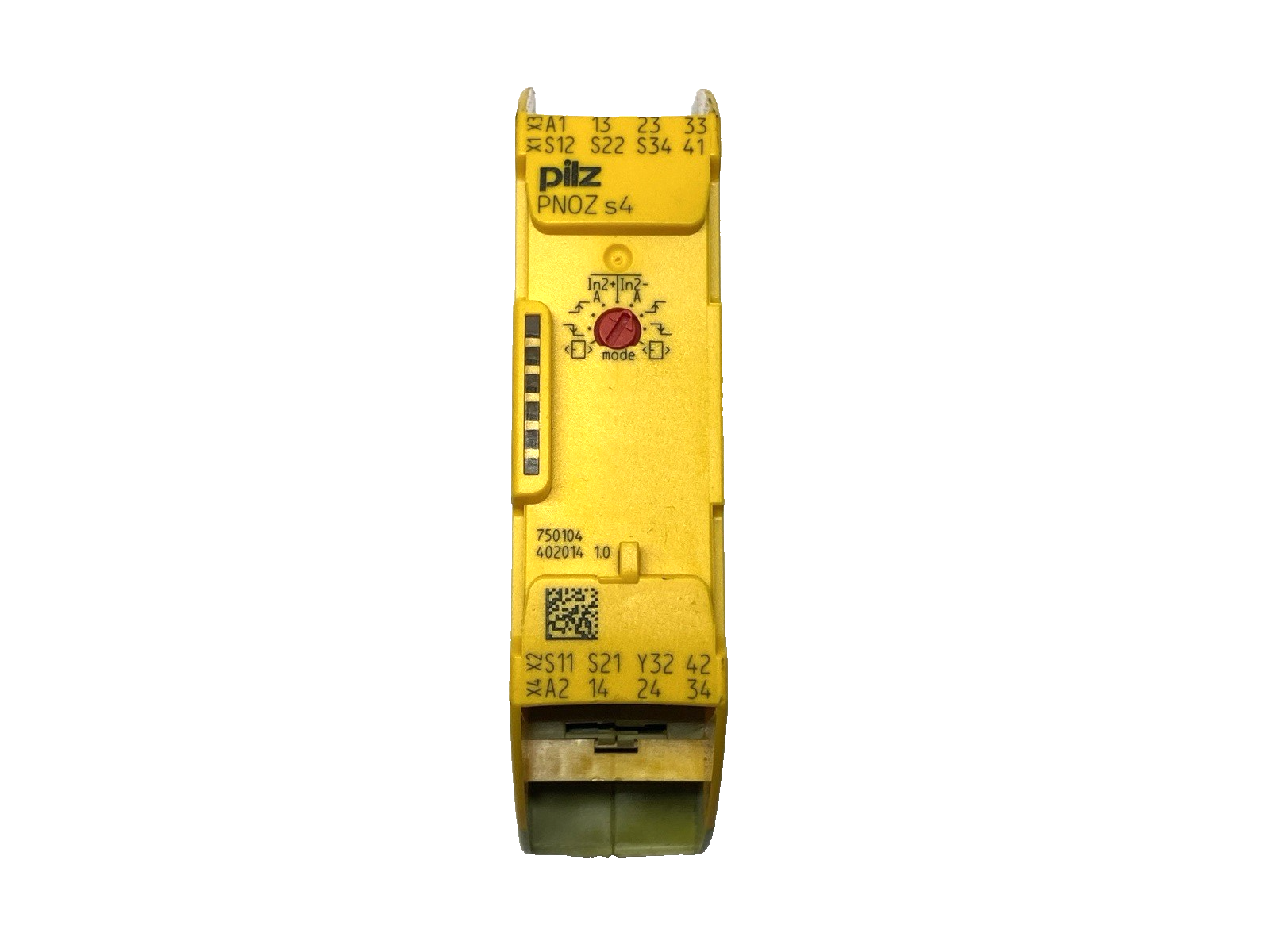 PNOZ s4 24VDC 3n/o 1n/c | Pilz Safety Relay 750104 NO TERMINALS & NO COVER - Used - Maverick Industrial Sales