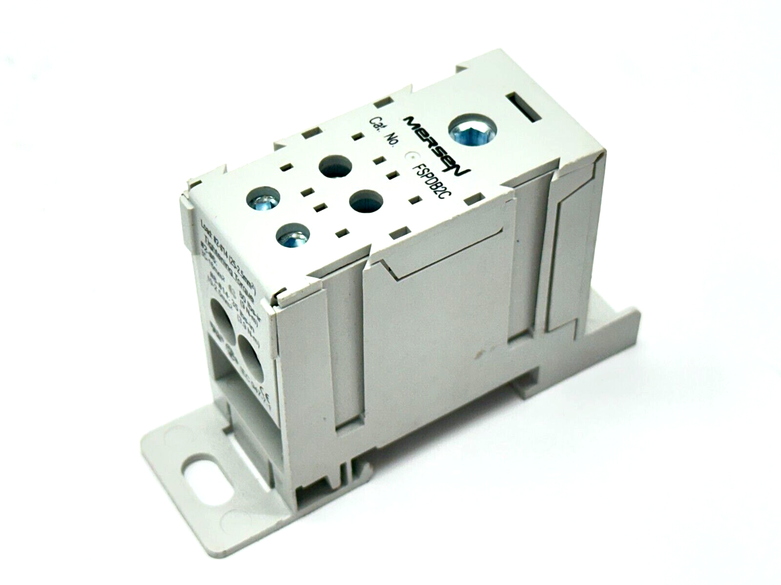 Mersen FSPDB2C Power Distribution Block CU7 175A 1500V - Maverick Industrial Sales