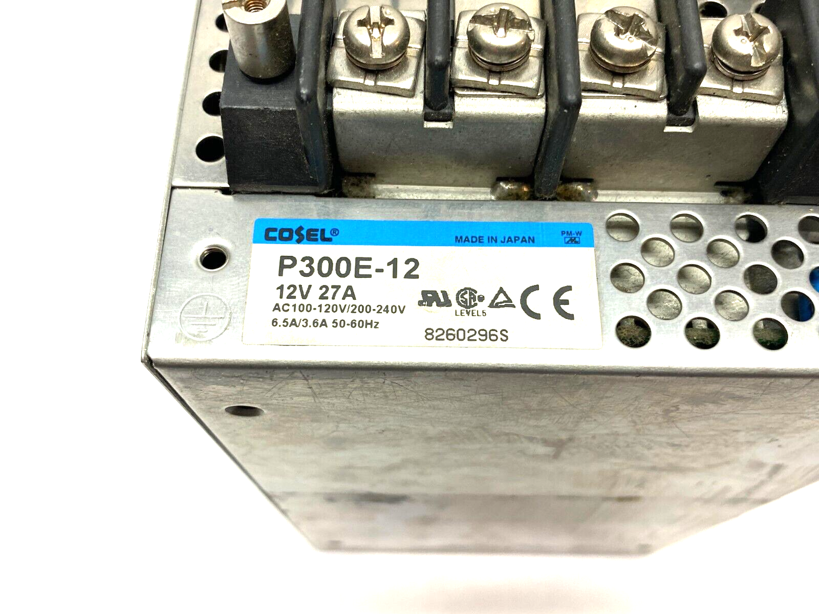 Cosel P300E-12 Power Supply AC100-120V/200-240V 6.5A/3.6A 50-60Hz - Maverick Industrial Sales