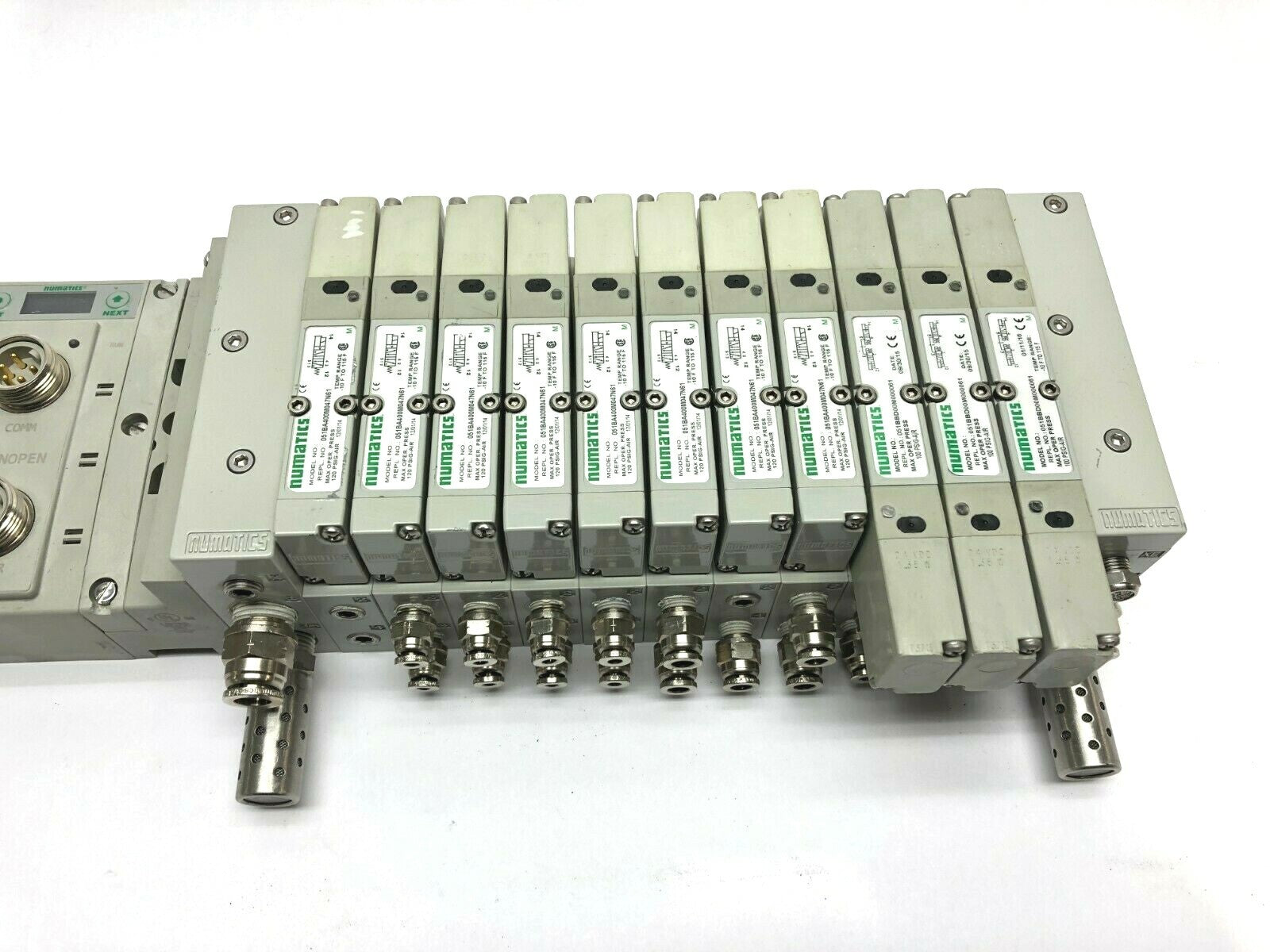 Numatics 240-210, 240-291, 219-828 Manifold Block / Valve Assembly - Maverick Industrial Sales