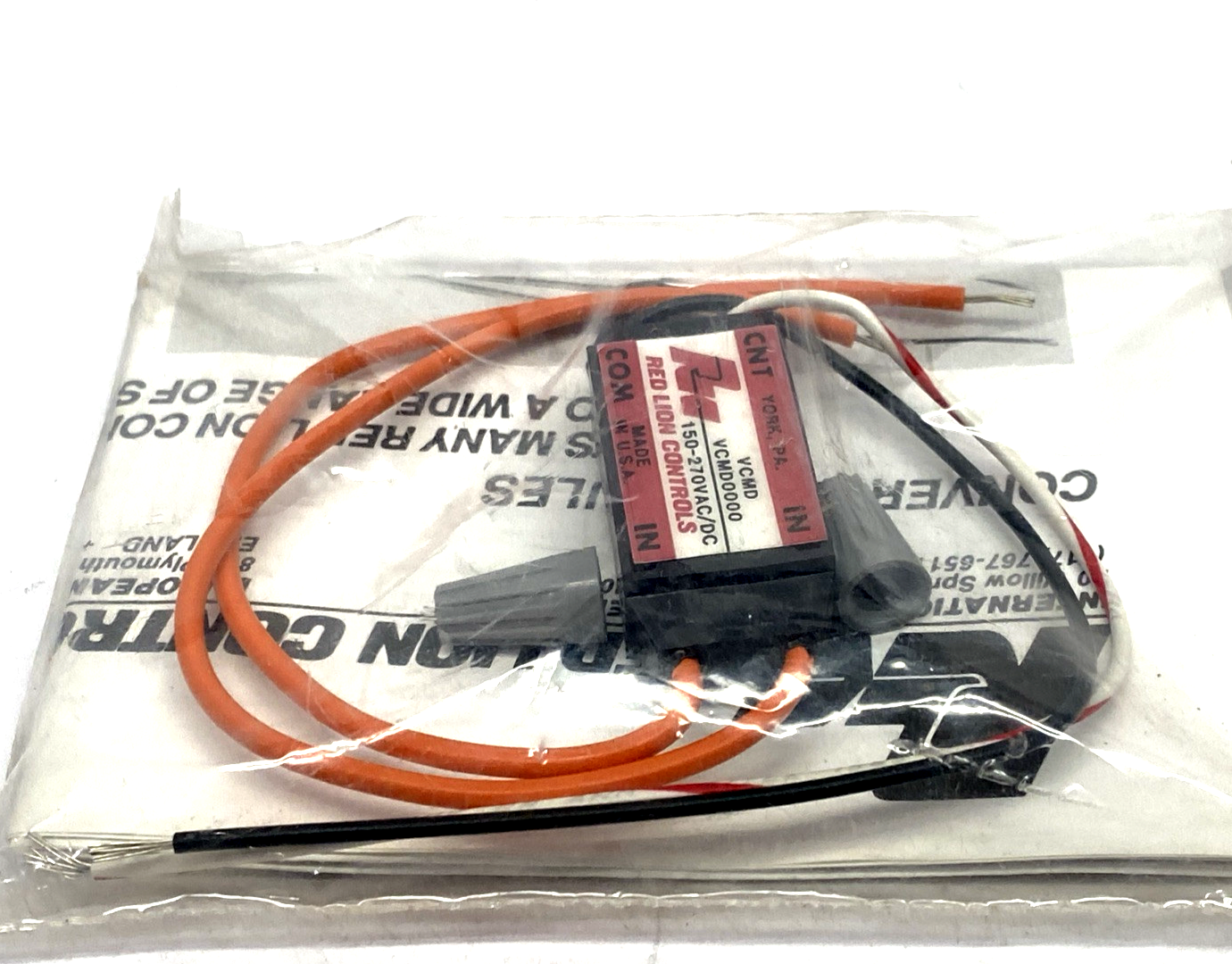 Red Lion VCMD0000 Voltage Converter Module 150-270VAC/DC - New - Maverick Industrial Sales