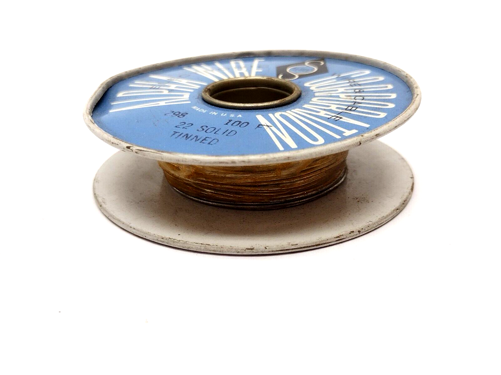 Alpha Wire 298 22AWG Solid Tinned Copper Hook-Up Wire 100Ft, LOT OF 3 - Maverick Industrial Sales