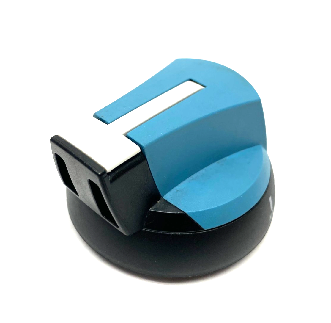 140F2111 | Socomec Round Rotary Disconnect Handle, Blue/Black - New Other - Maverick Industrial Sales