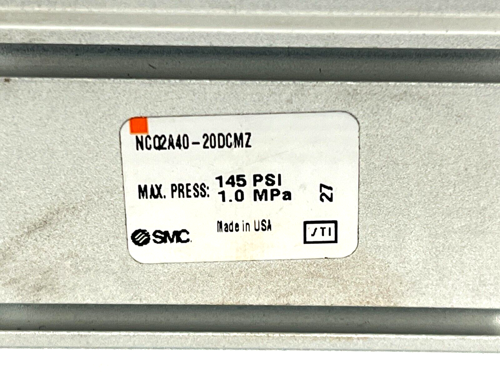SMC NCQ2A40-20DCMZ Compact Pneumatic Cylinder 40mm Bore 20mm Stroke - Maverick Industrial Sales