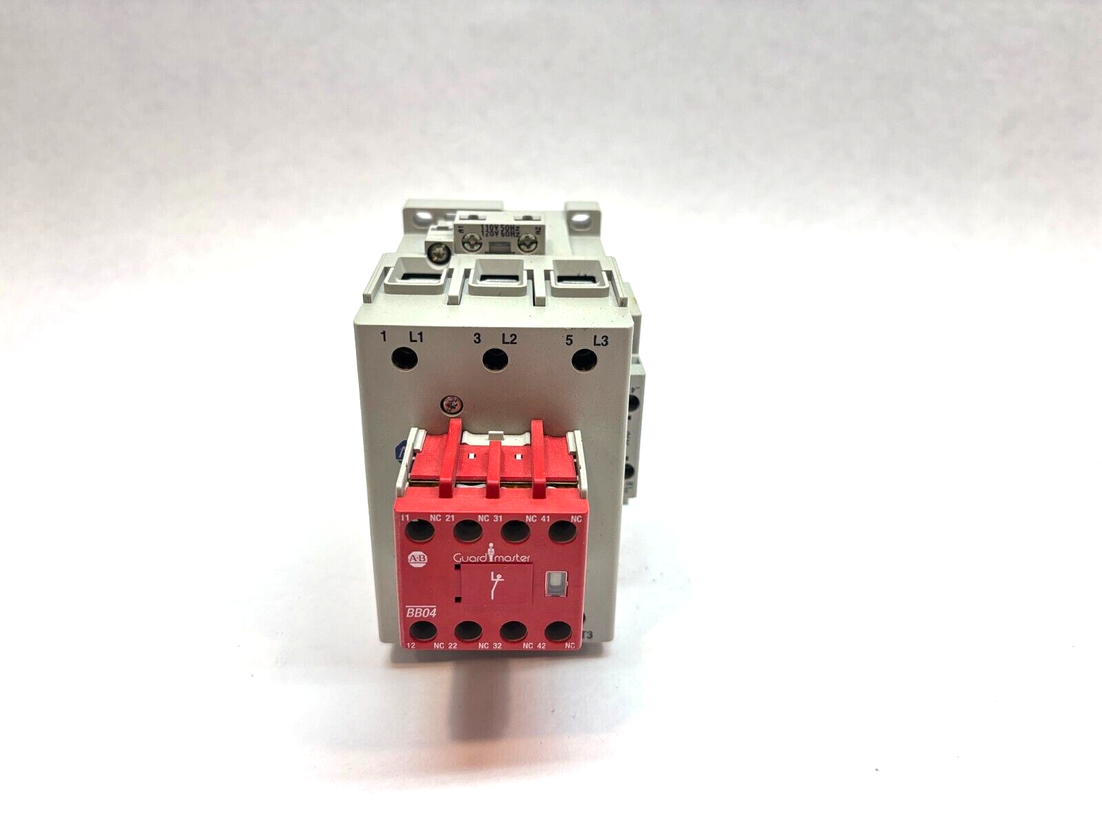 100S-C85D14BC | Allen Bradley Safety Contactor 110/120V Coil - Used - Maverick Industrial Sales