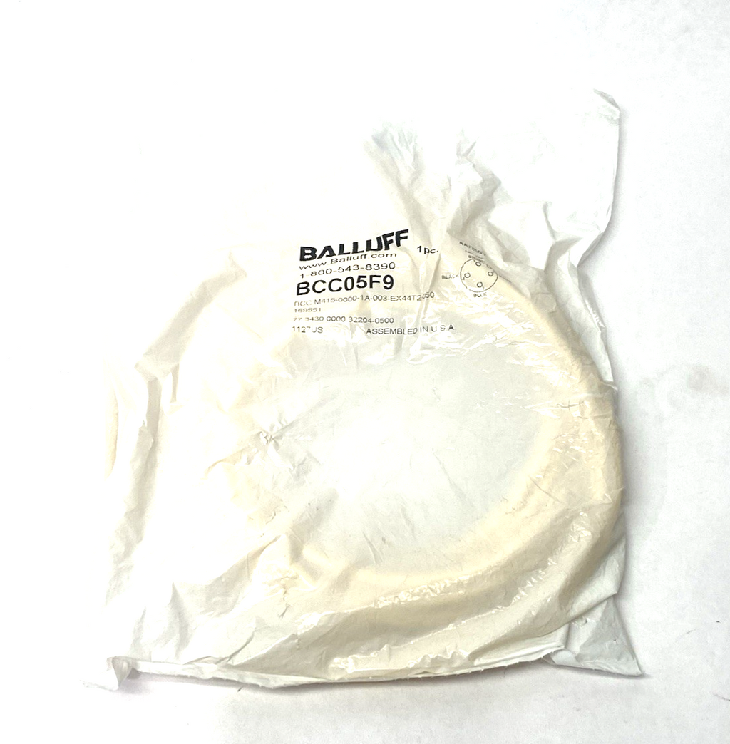 Balluff BCC05F9 Single Ended Connection Cordset BCC M415-0000-1A-003-E
