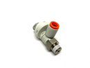 SMC AS2201FS-N01-07S Speed Control Fitting w/ Scale 1/8" NPT Thread 1/4" OD Tube - Maverick Industrial Sales