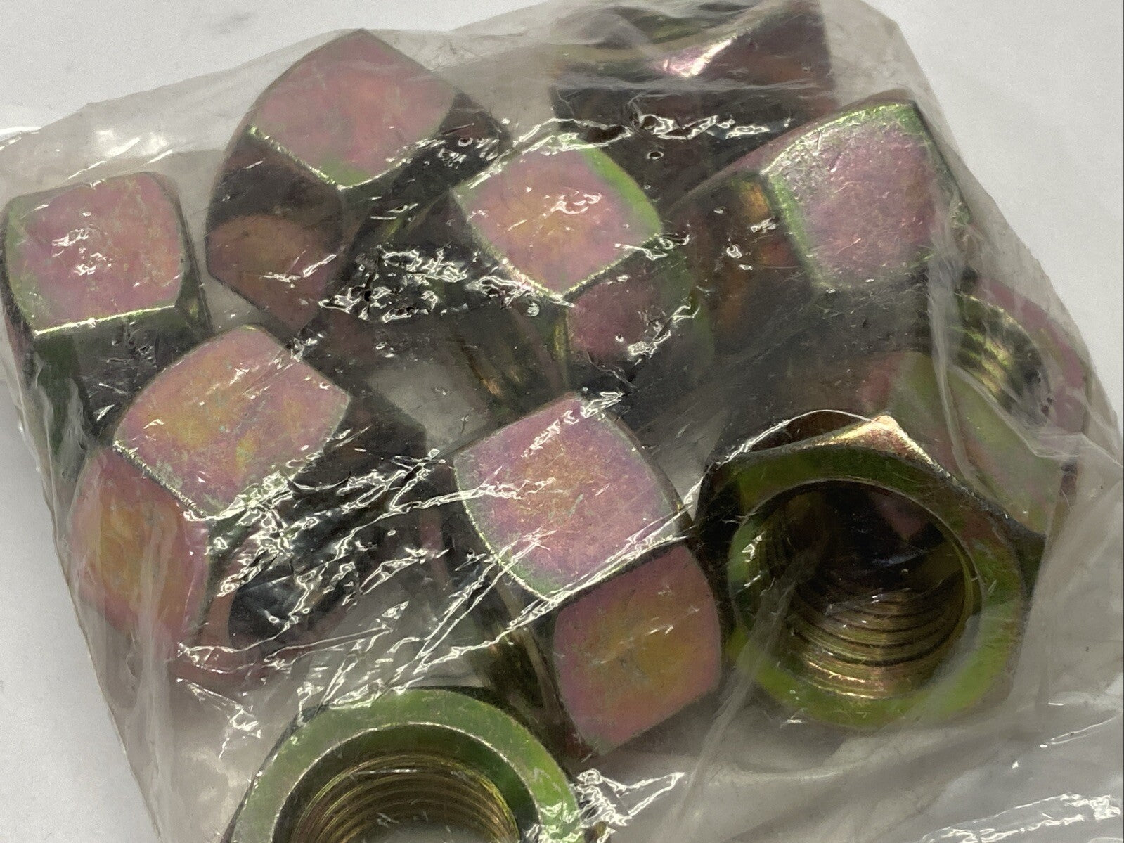 100CNFH8Y 1"-8 Grade 8 Finished Hex Nuts Yellow Zinc PKG OF 10 - Maverick Industrial Sales