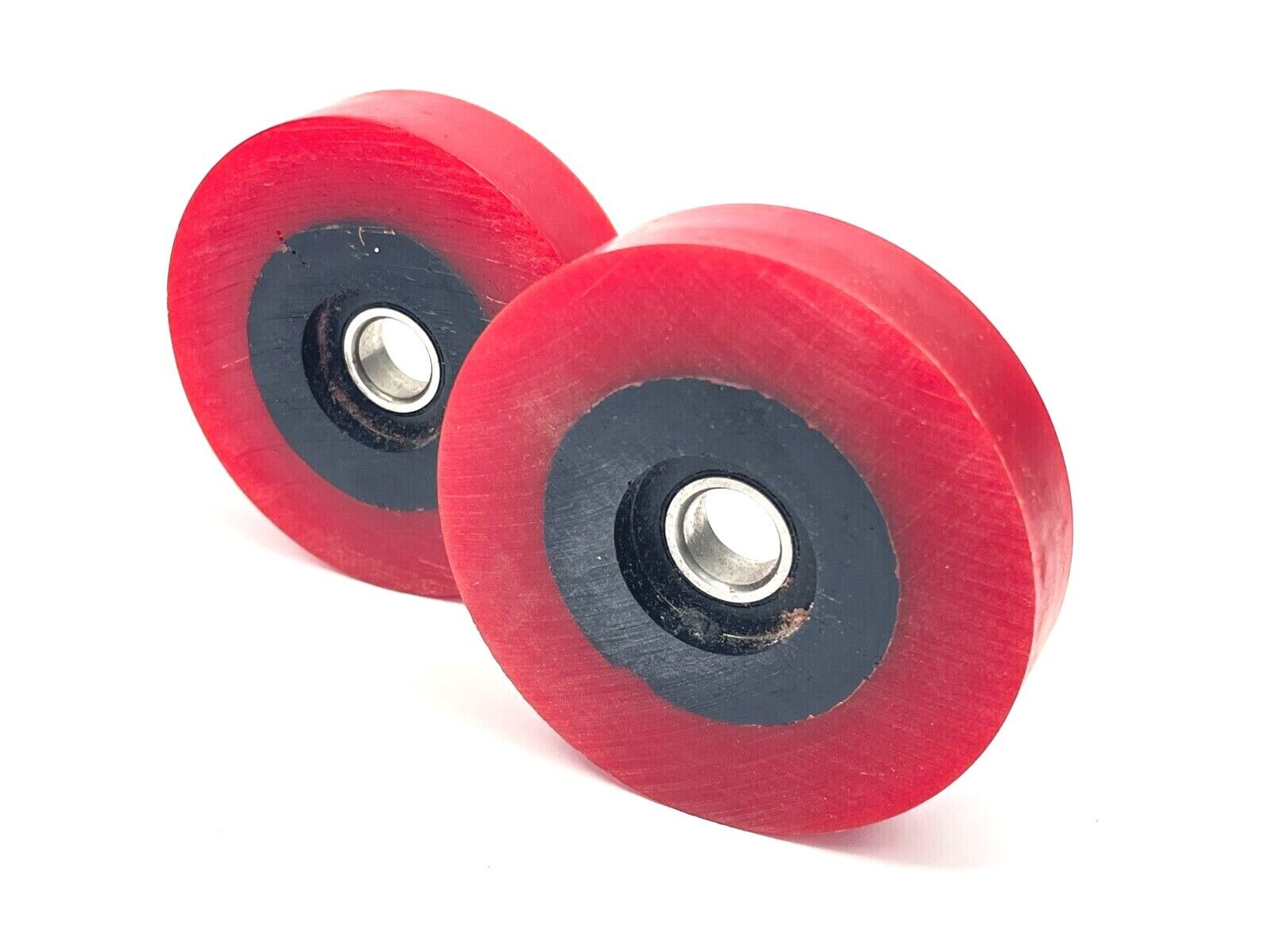 SI Systems 701-8121 Polyurethane Wheel 1" Wide 4" Diameter LOT OF 2 - Maverick Industrial Sales