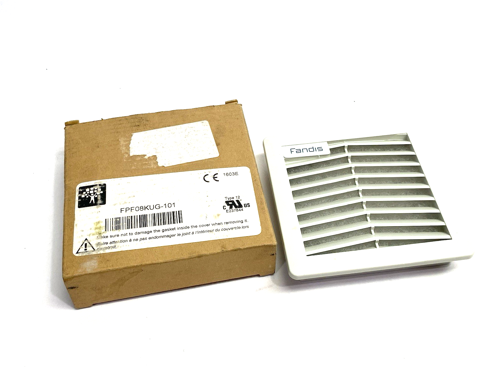 FPF08KUG-101 | Fandis Filter Fan Exhaust Grille - New – Open box - Maverick Industrial Sales