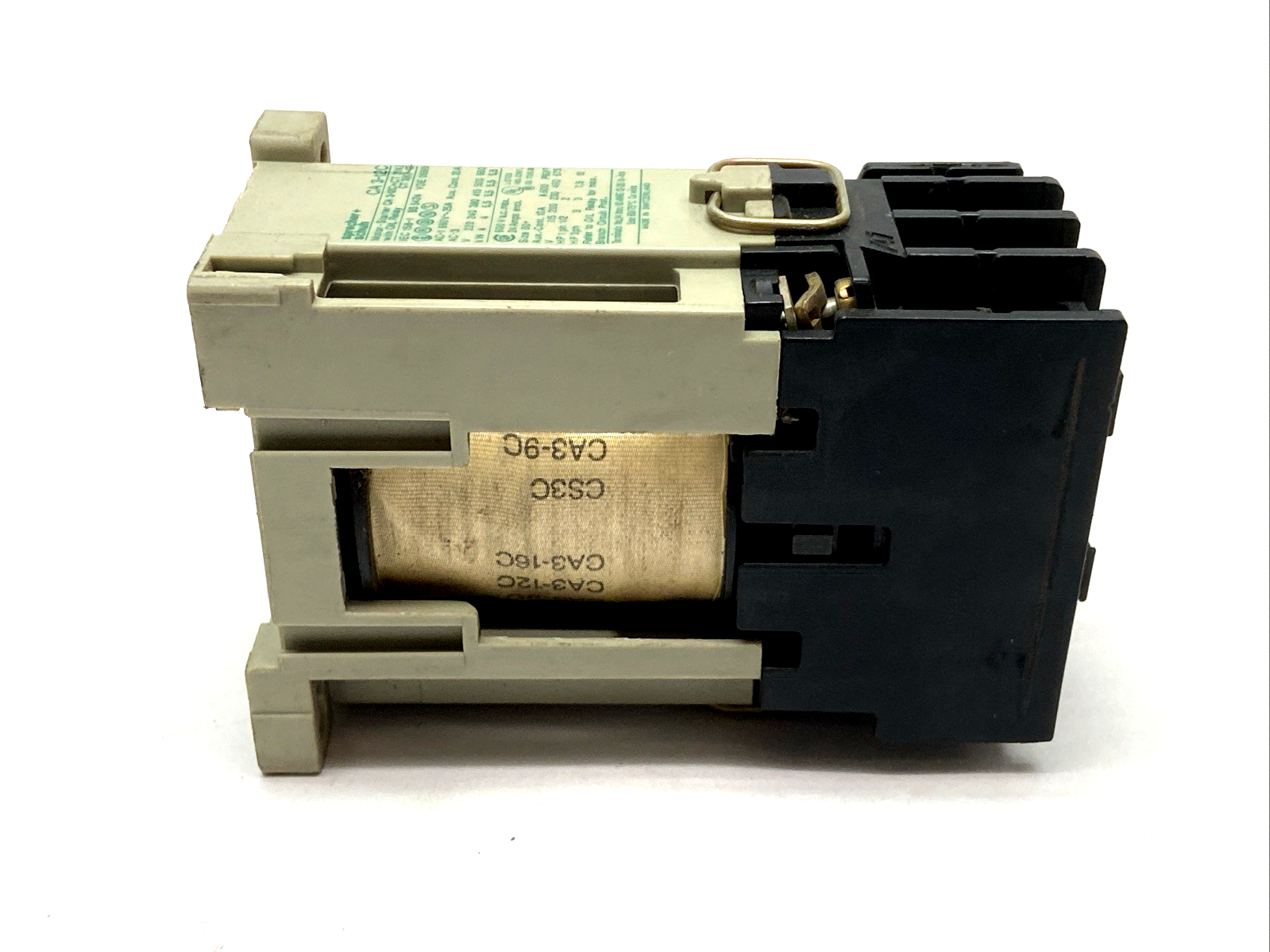 Sprecher+Schuh 3A3-12-10-24 Contactor 24VDC Coil 4-Pole CHIPPED - Maverick Industrial Sales