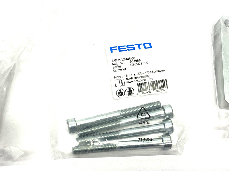 Festo EAMM-A-S38-55A-G2 Axial Kit 3637967 - Maverick Industrial Sales