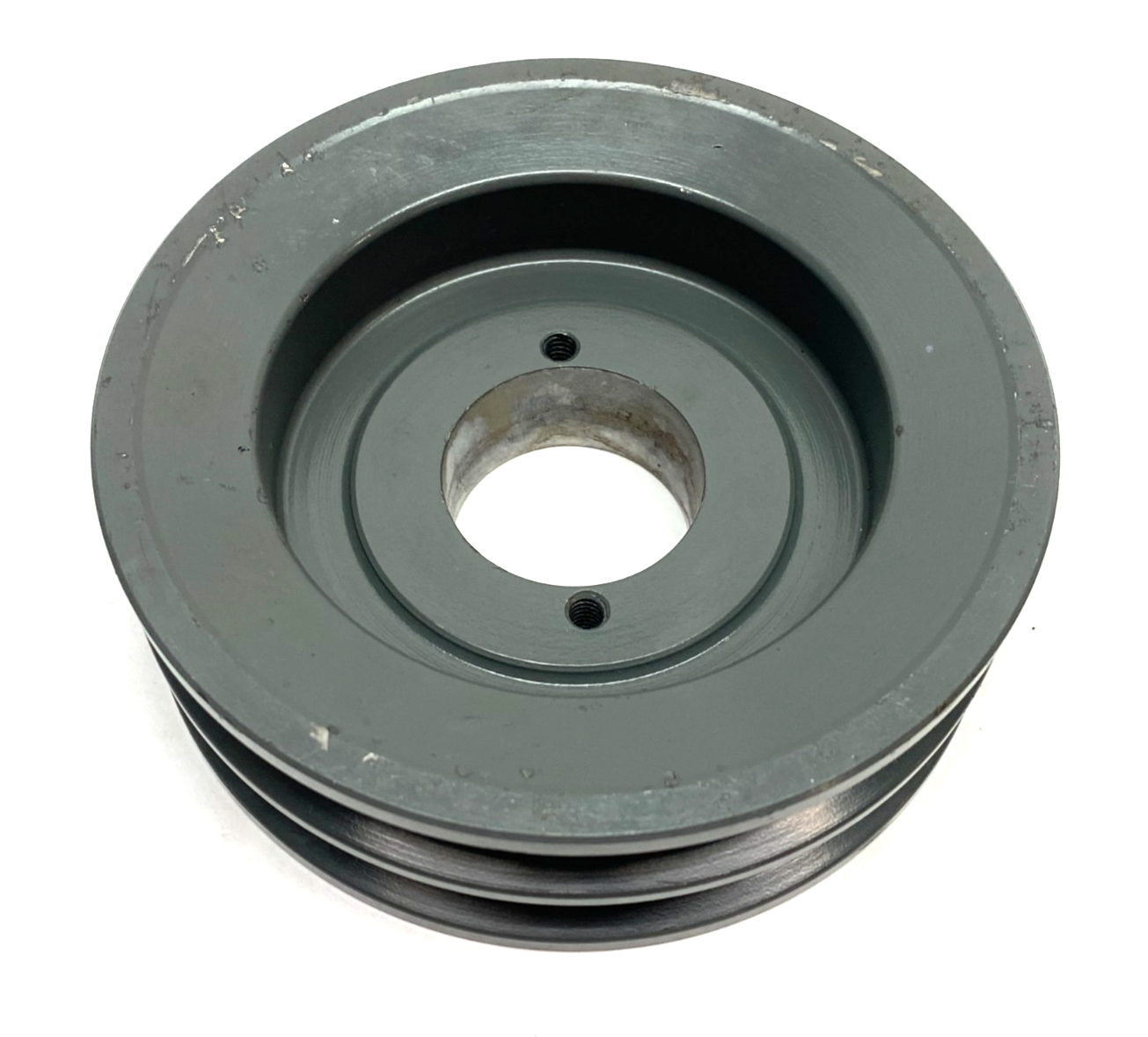 Cast Iron 2BK57H Dual Groove Belt Pulley - Maverick Industrial Sales