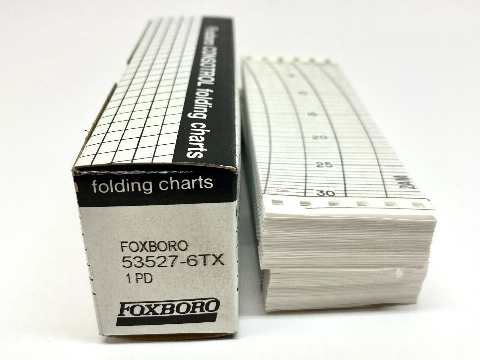 Foxboro 53527-6TX Folding Charts - Maverick Industrial Sales