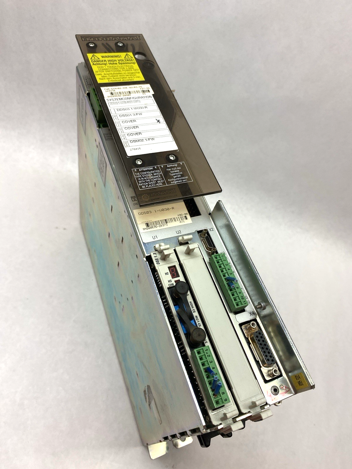 Indramat DDS03.1-W030-RS01-03-FW Servo Drive Controller FWA-DIAX02-SSE-02VRS-MS - Maverick Industrial Sales