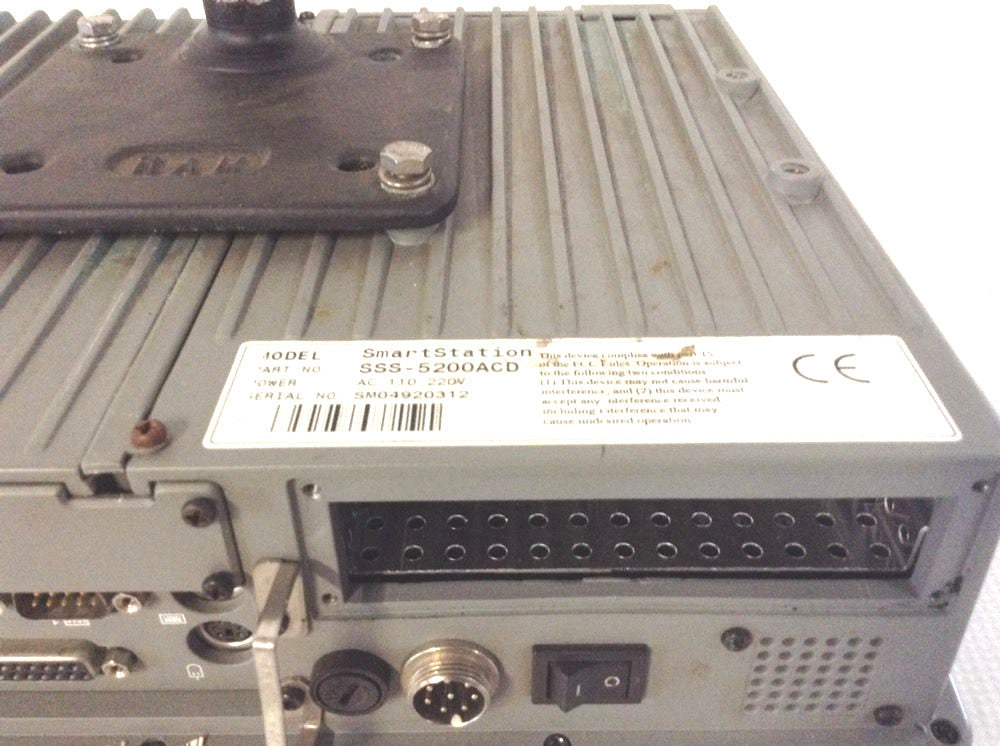 Glacier SSS-5200ACD SmartStation 12" Operator Interface Panel - For parts or not working - Maverick Industrial Sales