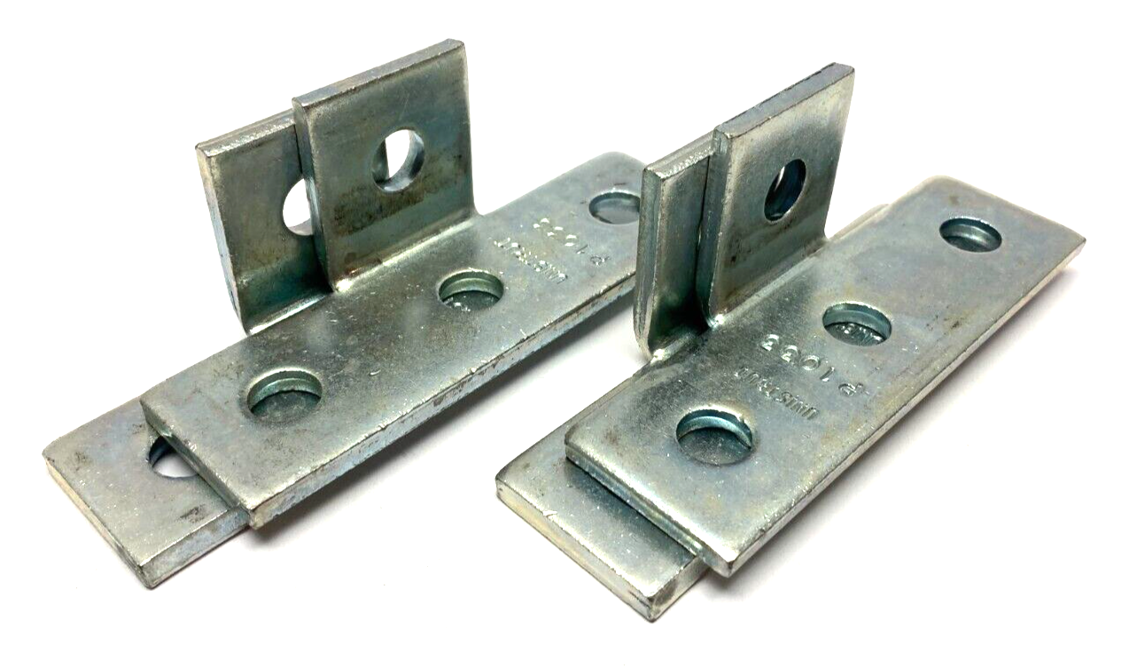 Atkore Unistrut P1033 4-Hole 90° Bent "T" Corner Angle Channel Bracket LOT OF 4 - Maverick Industrial Sales