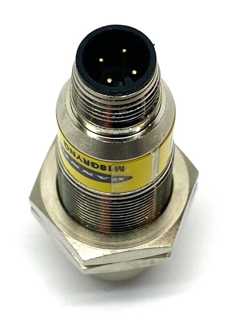 Banner M18GRYNQ General Purpose Proximity Sensor Indicator 18mm 10-30VDC 74040 - Maverick Industrial Sales