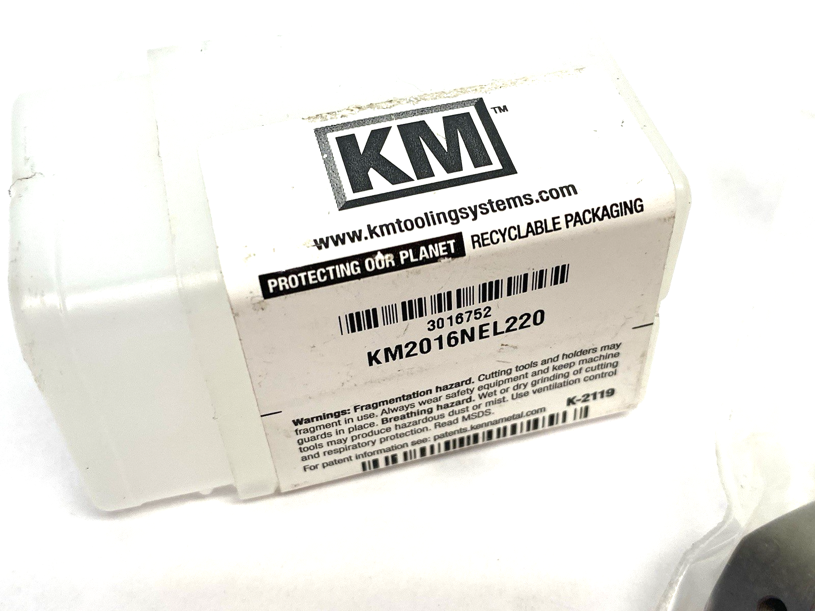 3016752 | Kennametal KM Micro™ Top Notch™ Thread/Groove Cutting Unit KM2016NEL220 - New - Maverick Industrial Sales
