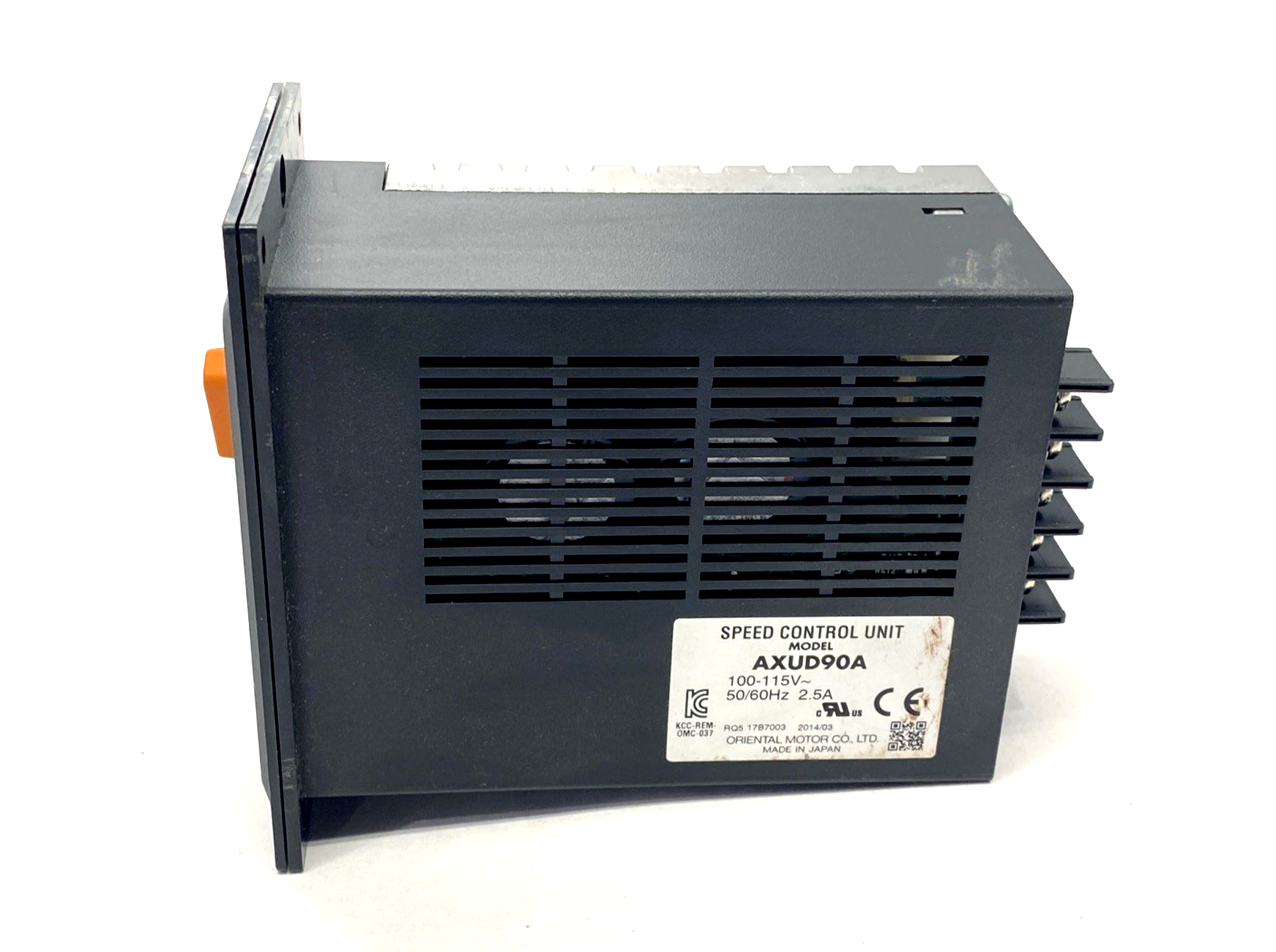 Oriental Motor AXUD90A Burshless DC Speed Control Unit, 1PH 100-115VAC 2.5A - Maverick Industrial Sales