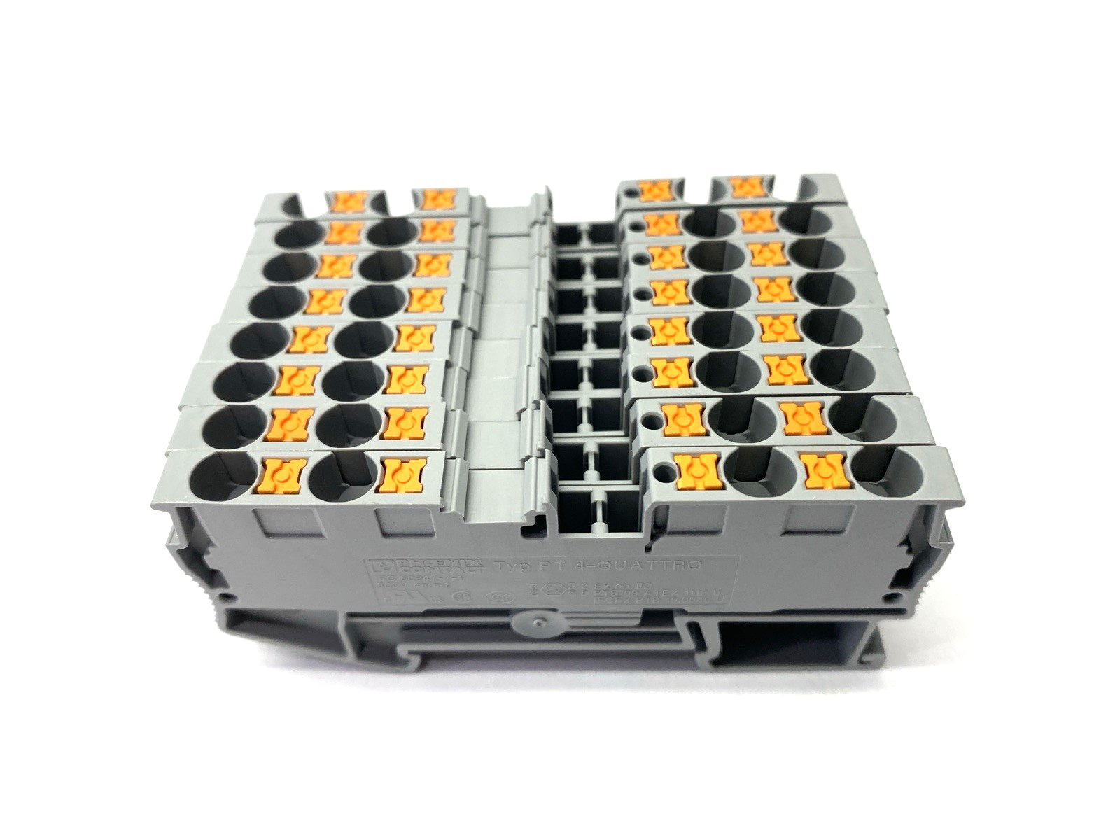 Phoenix Contact PT 4-QUATTRO Feed-Through Terminal Block 3211797 LOT OF 8 - Maverick Industrial Sales