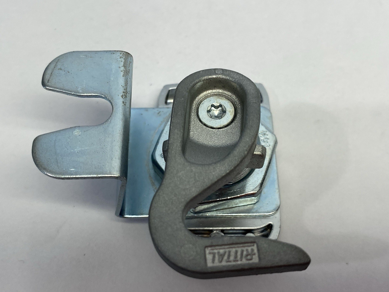 None | Rittal Cam Locking Device for Enclosures, Aluminum Face Plate - Used - Maverick Industrial Sales
