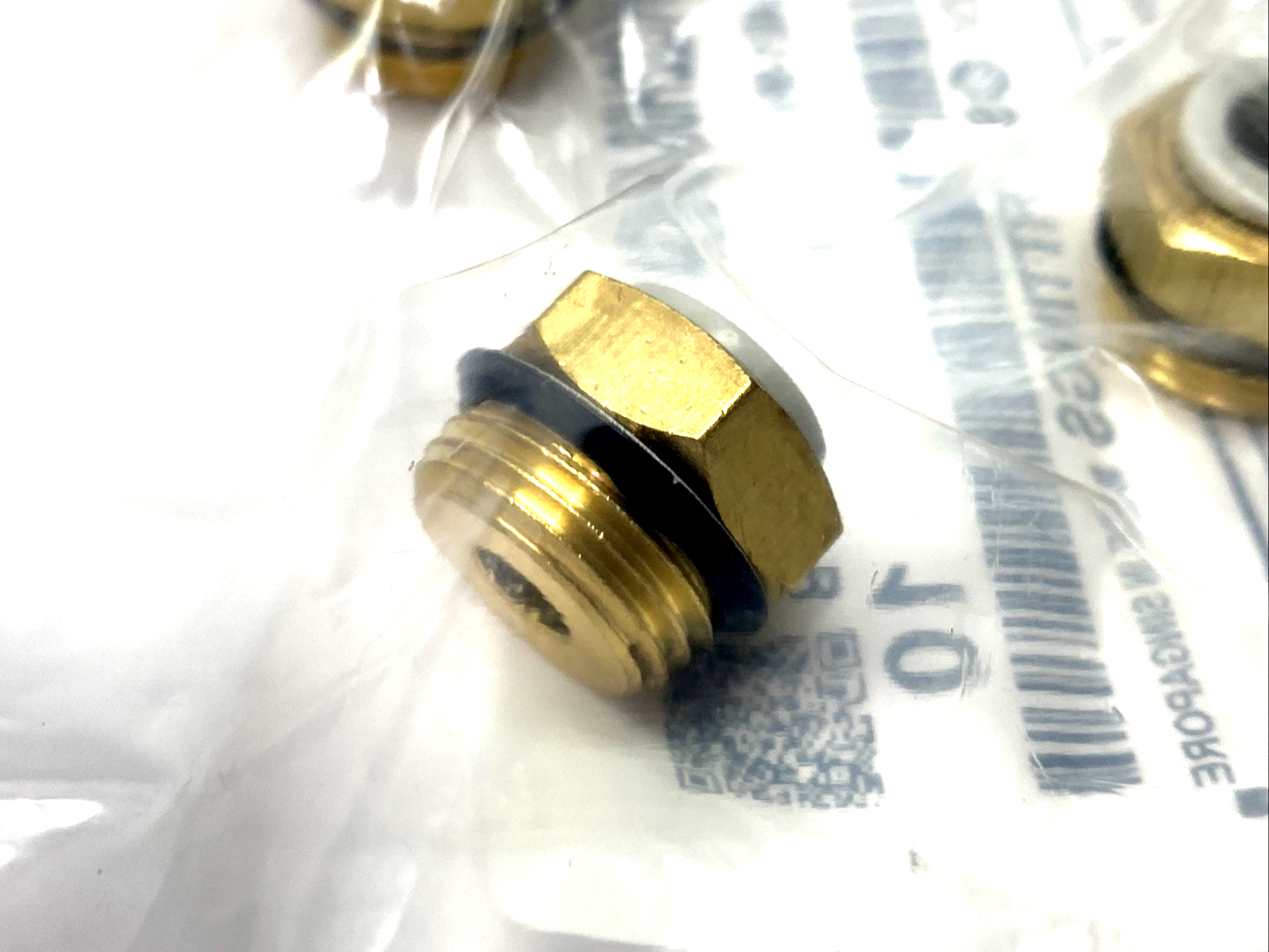 KQ2H08-U03A | SMC Pneumatic One-Touch Fitting For 8mm Tube O.D. x G 3/8" 10-PACK - New - Maverick Industrial Sales