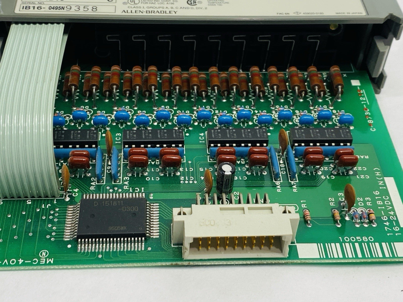 Allen Bradley 1746-IB16 Ser C SLC 500 PLC Input Module - Maverick Industrial Sales